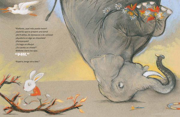 Elefante cabeza abajo y patas arriba - Imagen 2